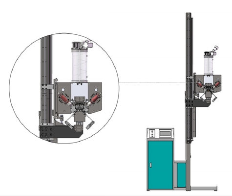 Αυτόματη μοριακή μηχανή πλήρωσης κόσκινων για τη διπλή επεξεργασία γυαλιού