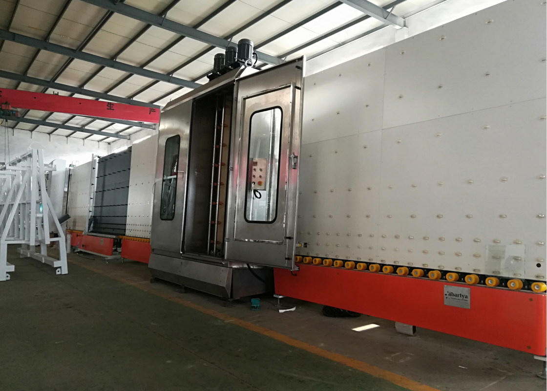 Κάθετο μονώνοντας γυαλί περπατημένο γραμμή παραγωγής IG τριπλό IG και διαμορφωμένο γυαλί IG