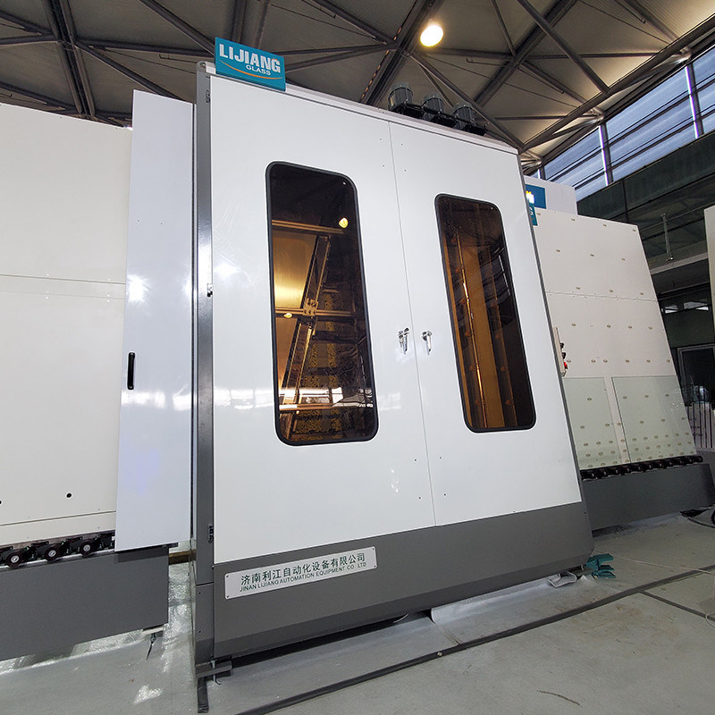 Αυτόματο μεγάλο πλυντήριο γυαλιού μεγέθους κάθετο με 6 μαλακές βούρτσες PC